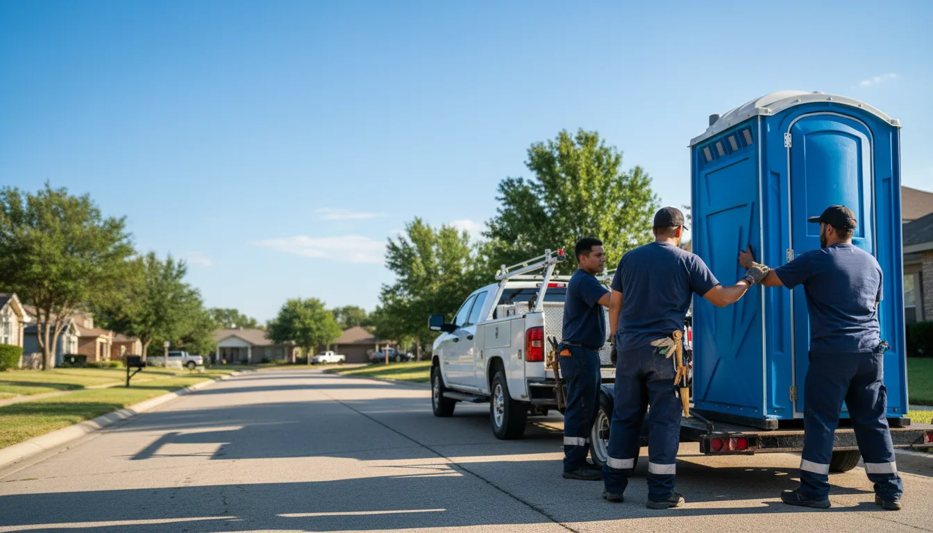 Portable Toilet Rental in Taylor, TX near me